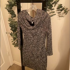 Scoop Grey Sweater Dress